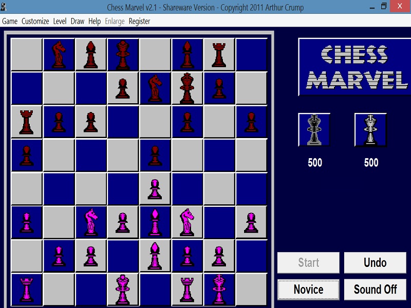 Click to view Chess Marvel 2.1 screenshot