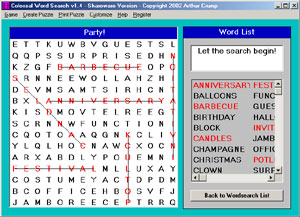 Screenshot for Colossal Word Search 2.1